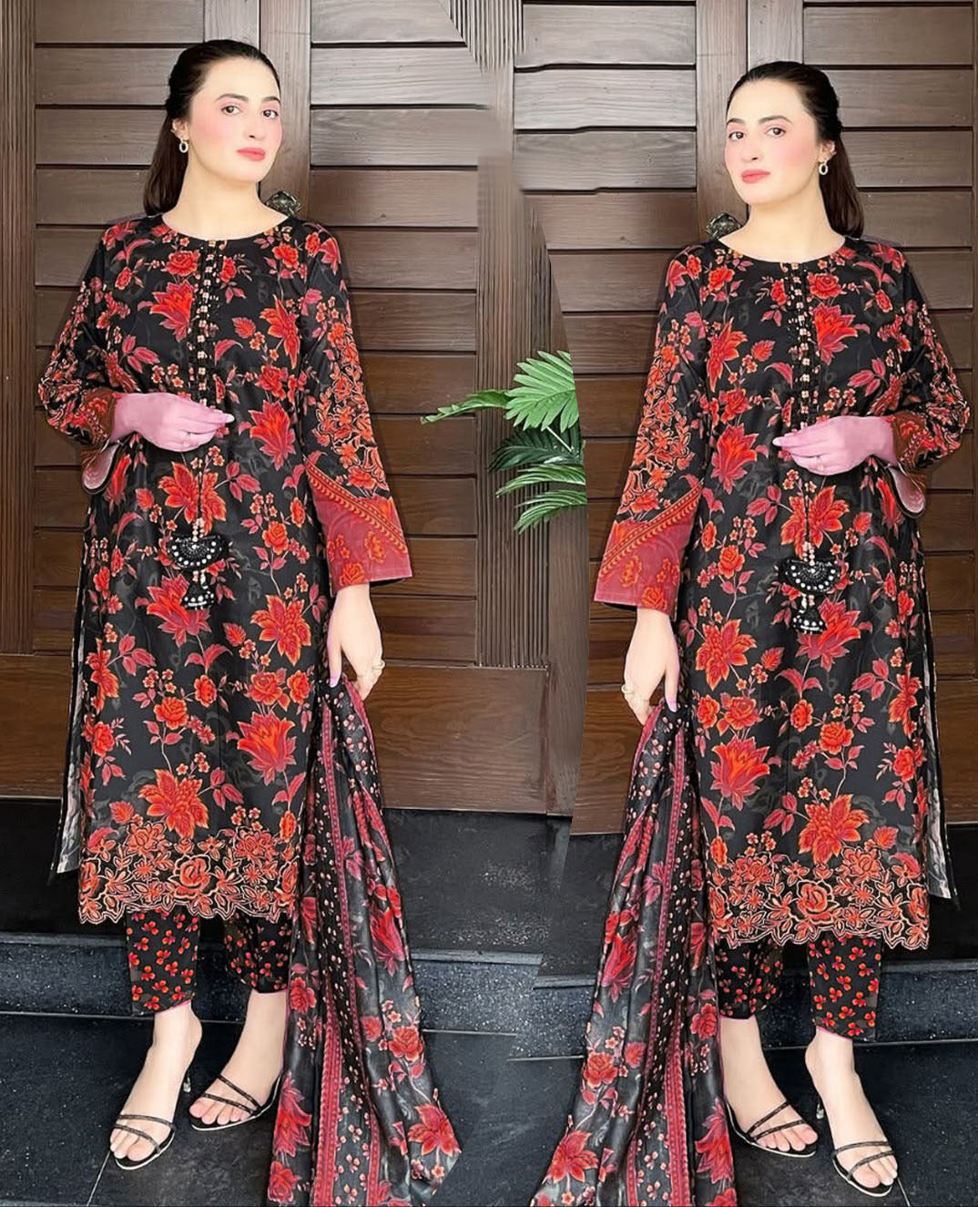 Swiss Lawn Digital 3pcs